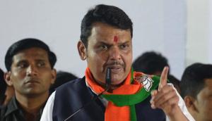 Maharashtra chief minister Devendra Fadnavis at the election rally of BJP candidate for Chinchwad assembly constituency in Pune, on Thursday,October,10, 2019.(HT Photo) Maharashtra chief minister Devendra Fadnavis at the election rally of BJP candidate for Chinchwad assembly constituency in Pune, on Thursday,October,10, 2019.(HT Photo)