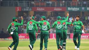 Pakistan lost T20I series against Sri Lanka.(Pakistan Cricket Board/Twitter) Pakistan lost T20I series against Sri Lanka.(Pakistan Cricket Board/Twitter)