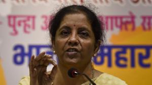 Union finance minister Nirmala Sitharaman said that legislative steps would be discussed to prevent such incidents from happening and empower the regulator better.(HT photo) Union finance minister Nirmala Sitharaman said that legislative steps would be discussed to prevent such incidents from happening and empower the regulator better.(HT photo)