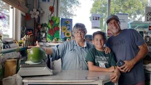 The image shows the first weigh of the avocado at Kula Country Farms.(AP) The image shows the first weigh of the avocado at Kula Country Farms.(AP)