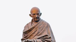 UK to issue commemorative coin for the sesquicentennial celebrations of Mahatma Gandhi’s birth.(PTI)