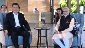 The two leaders discussed their respective national visions and governance priorities, and Xi said he was looking forward to working very closely with Modi “on all issues” said foreign secretary, Vijay K Gokhale.(Reuters Photo) The two leaders discussed their respective national visions and governance priorities, and Xi said he was looking forward to working very closely with Modi “on all issues” said foreign secretary, Vijay K Gokhale.(Reuters Photo)