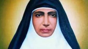 Sister Mariam Thresia was born on April 26, 1876, in Thrissur district’s Puthenchira and belonged to the Syro-Malabar Catholic Church.(mariamthresia.org)