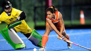 India hockey women’s captain Rani Rampal in action.(Frank Uijlenbroek/Hockey India) India hockey women’s captain Rani Rampal in action.(Frank Uijlenbroek/Hockey India)
