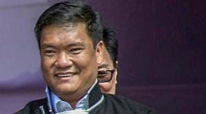 Arunachal Pradesh Chief Minister Pema Khandu has assured the people to the state that there will enough safeguards to protect the interests of the locals even if the Centre amends the citizenship law.(PTI FILE PHOTO) Arunachal Pradesh Chief Minister Pema Khandu has assured the people to the state that there will enough safeguards to protect the interests of the locals even if the Centre amends the citizenship law.(PTI FILE PHOTO)