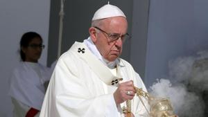 Pope Francis will declare Blessed Mariam Thresia a saint during a ceremony at the St Peter’s Square in the Vatican.(Reuters Photo) Pope Francis will declare Blessed Mariam Thresia a saint during a ceremony at the St Peter’s Square in the Vatican.(Reuters Photo)