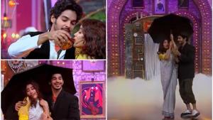 Janhvi Kapoor and Ishaan Khatter made an appearance on Maniesh Paul’s show.(Instagram) Janhvi Kapoor and Ishaan Khatter made an appearance on Maniesh Paul’s show.(Instagram)