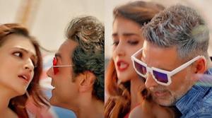 Kriti Sanon in a still from Housefull 4 song Ek Chumma. Kriti Sanon in a still from Housefull 4 song Ek Chumma.