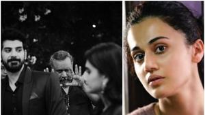 Thappad is the second time actor Taapsee Pannu and director Anubhav Sinha have worked together after Mulk.(Instagram) Thappad is the second time actor Taapsee Pannu and director Anubhav Sinha have worked together after Mulk.(Instagram)