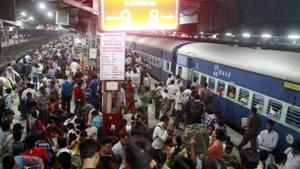 The India Railway Catering and Tourism Corporation (IRCTC) will maDe its debut in the financial markets today.(Hindustan Times) The India Railway Catering and Tourism Corporation (IRCTC) will maDe its debut in the financial markets today.(Hindustan Times)