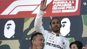 Mercedes driver Lewis Hamilton of Britain(AP)