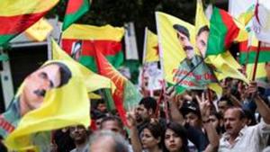 Kurds living in Greece and Greek protesters take part in a demonstration against Turkey's military action in northeastern Syria, in Athens, Greece.(REUTERS) Kurds living in Greece and Greek protesters take part in a demonstration against Turkey's military action in northeastern Syria, in Athens, Greece.(REUTERS)