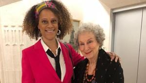 Margaret Atwood and Bernardine Evaristo share Booker Prize for Fiction.(Margaret Atwood/Twitter) Margaret Atwood and Bernardine Evaristo share Booker Prize for Fiction.(Margaret Atwood/Twitter)