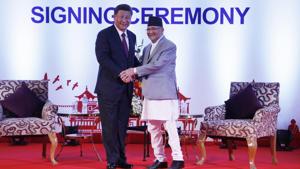 If agreements signed during the visit work out, Nepal is hoping its dependence on India will reduce(AP) If agreements signed during the visit work out, Nepal is hoping its dependence on India will reduce(AP)