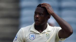 File image of South Africa cricketer Kagiso Rabada.(Pratham Gokhale/HT Photo) File image of South Africa cricketer Kagiso Rabada.(Pratham Gokhale/HT Photo)