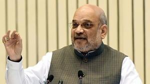 BJP president Amit Shah said on Monday that he will make way for a new leader to head the saffron party when its organisational elections are over by the end of this year. (ANI Photo) BJP president Amit Shah said on Monday that he will make way for a new leader to head the saffron party when its organisational elections are over by the end of this year. (ANI Photo)