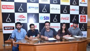 Abhishek Sharma, head media and publicity, Vaibhav Agarwal, head, public relations, Ritwij Bhowmik, nember of festival advisory committee, Deeksha Yadav, manager, media and publicity, Anirudh Anil Ojha, manager, media & publicity.(Handout) Abhishek Sharma, head media and publicity, Vaibhav Agarwal, head, public relations, Ritwij Bhowmik, nember of festival advisory committee, Deeksha Yadav, manager, media and publicity, Anirudh Anil Ojha, manager, media & publicity.(Handout)
