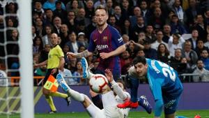File image of Real Madrid vs Barcelona in action.(Reuters) File image of Real Madrid vs Barcelona in action.(Reuters)