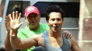 Varun Dhawan is currently shooting for Coolie No 1 which also stars Sara Ali Khan. It is a David Dhawan directorial.(Instagram) Varun Dhawan is currently shooting for Coolie No 1 which also stars Sara Ali Khan. It is a David Dhawan directorial.(Instagram)