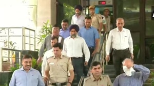 A Delhi court remanded former Fortis Healthcare promoters Malvinder Singh to 14-day judicial custody for allegedly misappropriating funds of Religare Finvest Ltd.(ANI Photo) A Delhi court remanded former Fortis Healthcare promoters Malvinder Singh to 14-day judicial custody for allegedly misappropriating funds of Religare Finvest Ltd.(ANI Photo)