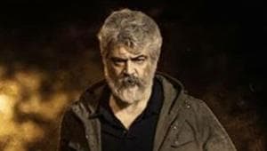 Ajith in a still from Nerkonda Paarvai.(Instagram) Ajith in a still from Nerkonda Paarvai.(Instagram)