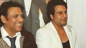 Krushna Abhishek with his uncle Govinda in good times.(Intstagram) Krushna Abhishek with his uncle Govinda in good times.(Intstagram)