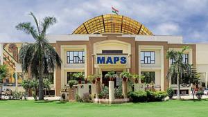 Maharaja Agarsain Public School, Sector 13, Vasundhara Ghaziabad.(HT) Maharaja Agarsain Public School, Sector 13, Vasundhara Ghaziabad.(HT)