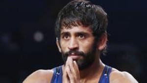 A file photo of Bajrang Punia.(AP) A file photo of Bajrang Punia.(AP)