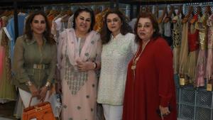 Poonam Bhagat, Veena Malhotra, Mallika Amin and Pallavi Jaikishan. Poonam Bhagat, Veena Malhotra, Mallika Amin and Pallavi Jaikishan.