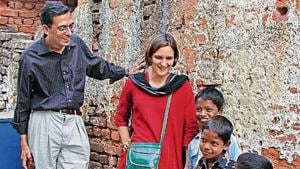 Abhijit Banerjee and Esther Duflo were awarded the Nobel Prize for their experimental approach to alleviate global poverty.(HT Photo)