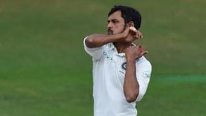 File image of India cricketer Shahbaz Nadeem.(Getty Images) File image of India cricketer Shahbaz Nadeem.(Getty Images)