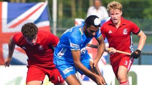 Indian junior men’s hockey team lost to Great Britain in the final.(Twitter) Indian junior men’s hockey team lost to Great Britain in the final.(Twitter)