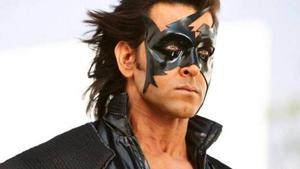 Hrithik Roshan as the superhero Krrish.