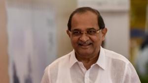 Former Leader of Opposition in the Maharashtra assembly, Radhakrishna Vikhe Patil.(Kunal Patil/HT Photo) Former Leader of Opposition in the Maharashtra assembly, Radhakrishna Vikhe Patil.(Kunal Patil/HT Photo)