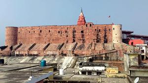 A general view of Ayodhya City.(ANI Photo) A general view of Ayodhya City.(ANI Photo)