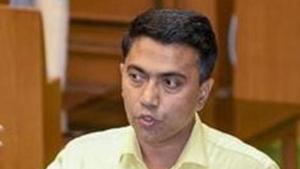 Goa Chief Minister Pramod Sawant inaugurates state-level job fair.(PTI) Goa Chief Minister Pramod Sawant inaugurates state-level job fair.(PTI)