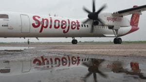 An official said that the airline was planning to have wide-body aircraft for long haul flights by next year.(HT photo/ Sonu Mehta) An official said that the airline was planning to have wide-body aircraft for long haul flights by next year.(HT photo/ Sonu Mehta)