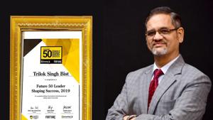 Trilok Singh Bist has won the Top 50 Principals in India Award(HT) Trilok Singh Bist has won the Top 50 Principals in India Award(HT)