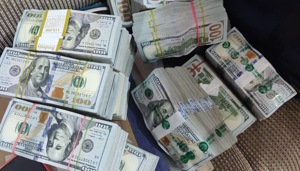Out of Rs 64 crore unaccounted cash seized in the raids on the ashram and business premises on self styled godman Kalki Bhagwan, Rs 20 crore was in US dollars,(HT PHOTO) Out of Rs 64 crore unaccounted cash seized in the raids on the ashram and business premises on self styled godman Kalki Bhagwan, Rs 20 crore was in US dollars,(HT PHOTO)