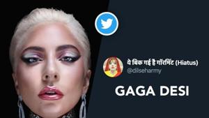 Till now, it has more than 1.2 lakh likes.(Twitter/@ladygaga) Till now, it has more than 1.2 lakh likes.(Twitter/@ladygaga)