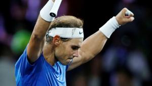 A file photo of Rafael Nadal.(REUTERS) A file photo of Rafael Nadal.(REUTERS)