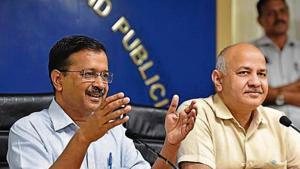 CM Kejriwal said that during the show time, restrictions will be imposed only on private transport.(Photo by Sonu Mehta/ Hindustan Times) CM Kejriwal said that during the show time, restrictions will be imposed only on private transport.(Photo by Sonu Mehta/ Hindustan Times)