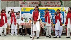 A glimpse of the event.(HT Photo) A glimpse of the event.(HT Photo)