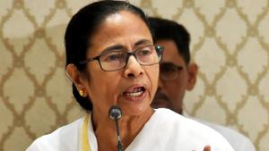 West Bengal chief minister Mamata Banerjee on Tuesday said that her government would not allow building detention camps in the state to house those who would be excluded from Indian citizenship.(ANI Photo) West Bengal chief minister Mamata Banerjee on Tuesday said that her government would not allow building detention camps in the state to house those who would be excluded from Indian citizenship.(ANI Photo)