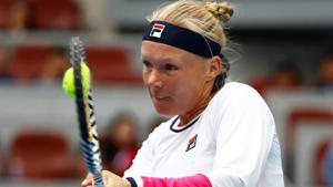 Kiki Bertens of Netherlands in action.(REUTERS) Kiki Bertens of Netherlands in action.(REUTERS)