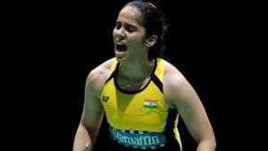 A file photo of Saina Nehwal.(REUTERS) A file photo of Saina Nehwal.(REUTERS)