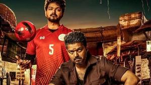 Vijay plays dual roles in Bigil. Vijay plays dual roles in Bigil.