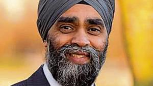 Canada’s minister of national defence Harjit Sajjan won from Vancouver South with a narrow margin in the country’s federal elections. He is among the 23 Indo-Canadians elected to the House of Commons.