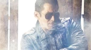 Salman Khan in the first look of Radhe. Salman Khan in the first look of Radhe.