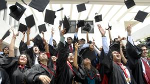 Convocation for nine universities of the Rajasthan state will be held in December. (Representational image)(AP file) Convocation for nine universities of the Rajasthan state will be held in December. (Representational image)(AP file)